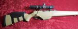 Mossberg Model 695 bolt action slug shotgun 12 gauge 22" rifled, ported barrel TAN - 7 of 14