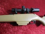 Mossberg Model 695 bolt action slug shotgun 12 gauge 22" rifled, ported barrel TAN - 5 of 14