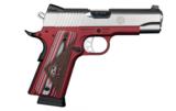 New Ruger SR1911-CMD Red Semi-Automatic Pistol, 45AP - 1 of 1