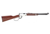 New Henry Silver Frontier Carbine Lever Action Rifle, .22 Winchester Magnum - 1 of 1