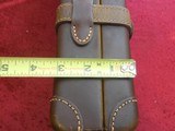 Vintage Merkel Italian Leather Shotgun Hard Case made by Emmebi. -- Lower Price!! - 3 of 7