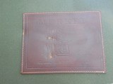 Vintage Merkel Italian Leather Shotgun Hard Case made by Emmebi. -- Lower Price!! - 7 of 7