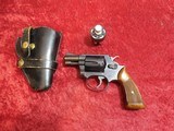 Smith & Wesson S&W Model 36 (no dash) .38 special revolver 1.75" bbl w/holster & speedloader - 1 of 14