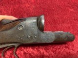 1858 W&C Scott & Sons of London SXS 12 Ga. Receiver and barrels (parts gun) - 20 of 24