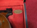 Belgium Browning Medalist .22 lr semi-auto target pistol with weights & Browning Display Case - 4 of 22