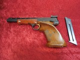 Belgium Browning Medalist .22 lr semi-auto target pistol with weights & Browning Display Case - 2 of 22