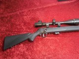 Savage Mark II .22 lr bolt action rifle 21" bull barrel & BSA Mil Dot 4-16x401R scope - 9 of 14