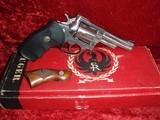 Ruger Security Six .357 mag revolver, 4" bbl Stainless 200th Year of American Liberty - 1 of 19