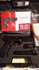 SAR USA SAR9BL 9 mm pistol NEW (2) 17-rd mags #SAR9BL - 1 of 2