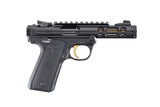 Ruger Mark IV 22/45 LITE semi-auto pistol .22 lr BLK/GLD Threaded BBL NEW #43927 - 1 of 1
