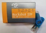 Nobelsport Ammo 12 gauge 2.75" 1325fps #4Buck 250 rounds NEW - 1 of 1