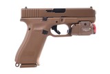 Glock G19X 9 mm 19+1 (2) + 17+1 (1) FDE Streamlight Combo NEW #UX1950203SL - 1 of 1