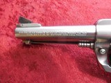 Ruger New Model Blackhawk 6-shot .357 mag/.38 spl Stainless/Wood grips 4 5/8" bbl - 7 of 11