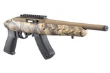 Ruger 22 Charger TALO semi-auto pistol .22 lr 10" TB Bronze Cerakote & Go Wild CAMO NEW #4934 - 1 of 2