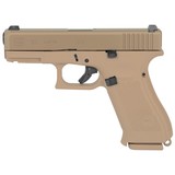 Glock 19X Gen 5 Compact 9 mm Coyote Tan 4.02" bbl Glock Night Sights (3) mags NEW #PX1950703 - 1 of 3