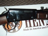 Henry Pump action .22 lr Rifle 20" Octagon bbl Blued/Walnut NEW #H003T--On Sale!! - 4 of 6