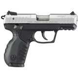 NEW Ruger SR22 semi-auto pistol .22 lr Silver/Blk 3.5" bbl (2) 10-rd mags #3607--ON SALE!! - 1 of 1
