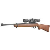 Ruger 10/22 Carbine semi-auto .22 lr rifle 18.5" bbl Blued/Hardwood w/Viridian 3-9x40 Scope NEW #31159 - 4 of 4