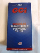 CCI Magnum Small Rifle Primers No. 450 (1,000 count) - 2 of 2