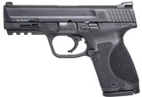 S&W M&P9 M2.0 COMPACT 9MM FS 15-SHOT ARMORNITE FINISH POLY BLACK