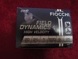 Fiocchi 20 gauge 2.75" 1220 FPS 1 oz #6 250 rounds #20HV6 - 2 of 3