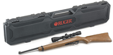 Ruger 10/22 Carbine 22lr 18.5" Blued/Hardwood w/scope & Ruger Hardcase NEW #31159--ON SALE!! - 4 of 4