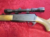 Belgium Browning BAR 30-06 rifle 22" bbl w/Redfield 3x9 scope & Weaver Tip Off Rings (1967) - 2 of 21