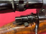 Interarms Arms Mini Mauser .204 Ruger Custom LH stock XXX Fancy Burl Walnut - 15 of 15
