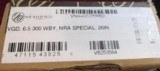 Brand New Weatherby Vanguard Wilderness w/NRA Seal Chambered in 6.5-300 Wby Rifle VNRA653WR60 - 9 of 13