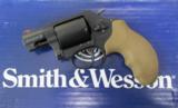 Smith & Wesson S&W M360 .357 mag 5-shot Black Scandium Alloy Airweight FDE Grips NEW #11749 - 1 of 7