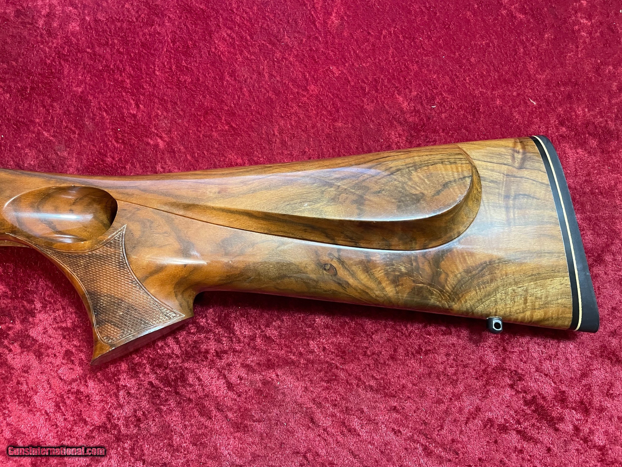 SAKO Custom Thumbhole Walnut Stock for Short Action--Right Handed--USED