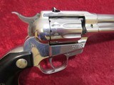 Hi-Standard (High Standard) Double Nine W-100 9-shot .22 lr revolver 5.5" bbl Nickel Finish - 8 of 14