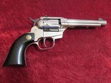 Hi-Standard (High Standard) Double Nine W-100 9-shot .22 lr revolver 5.5" bbl Nickel Finish - 6 of 14
