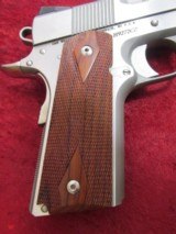 Dan Wesson Heritage 1911 .45 acp pistol Stainless Steel Cocobolo grips #64300--LOWER PRICE!! - 7 of 10