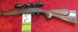 Remington Model Four semi-auto 30-06 SPRG rifle w/Bushnell Sportview 3x9 scope