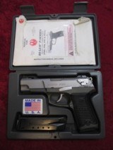 Ruger P89 9 mm pistol 4.5" barrel Stainless Excellent Condition w/box---SALE PENDING!! - 1 of 12