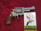 Ruger Security Six .357 mag 6-shot 4" bbl SS w/Front Night Sight - 1 of 14
