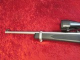 Ruger 10/22 Carbine semi-auto .22 lr 18.5" bbl SS & Blk Syn w/ Leupold base & Banner 3x9 scope - 9 of 13
