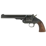 Cimarron, Model 3 Schofield, Single Action, 45LC, 7" Barrel, Steel, Blued Finish, Wood Grips, 6 Rounds - 2 of 3