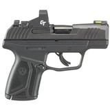 Ruger, MAX-9-CT, Semi-automatic, Striker Fired, Sub-Compact, 9MM, 3.2", Black, 12Rd, Crimson Trace Optic, Optic Ready, Thumb Safety, Front Night - 2 of 2