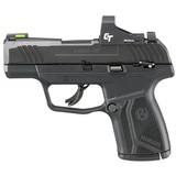 Ruger, MAX-9-CT, Semi-automatic, Striker Fired, Sub-Compact, 9MM, 3.2", Black, 12Rd, Crimson Trace Optic, Optic Ready, Thumb Safety, Front Night - 1 of 2