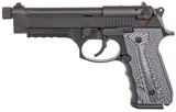 Girsan 390081 Regard MC BX 9mm Luger Caliber with 4.90" Threaded Barrel, 18+1 Capacity, Black Finish Picatinny Rail Frame, Serrated Blued Steel S - 2 of 3