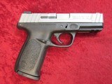 Smith & Wesson S&W SD9VE 9mm semi-auto pistol 4" bbl FS 16-shot Silver SS Slide/Black LNIB #223900 - 4 of 7