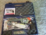 Colt Python Model D .357 mag 6" bbl Stainless Steel/Wood Grips LNIB #SP6WTS - 1 of 6
