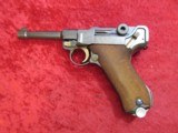 WW2 German 1936 Luger P.08 Pistol -- 9mm WWII w/sholtster & 2nd mag with matching #'s - 2 of 25
