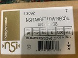 Nobel Sport ANSLR208 20 gauge Target Low Recoil 3/4 oz, 2 3/4