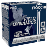 Fiocchi 12HV9 Field Dynamics High Velocity 12 guage 2.75