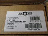 POF-USA Gen 4 P415 Edge 5.56 pistol 10.5
