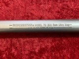 Winchester Model 700 .300 Rem Ultra Mag Rifle w/KDF Muzzle Stainless Barrel - 3 of 7