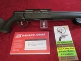 Savage Arms B22 FVSR Bolt Action .22lr rifle 16.25